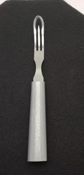 R122 Rada Cutlery 082449001251 Three Pronged Granny Fork 8 Inch Stainless Steel Made In Usa #2