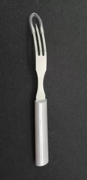 R122 Rada Cutlery 082449001251 Three Pronged Granny Fork 8 Inch Stainless Steel Made In Usa