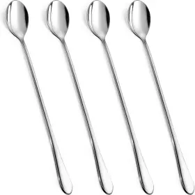 Kfs-04 Rainspire 9-inch Long Coffee Spoons For Bar Stirrers Silver