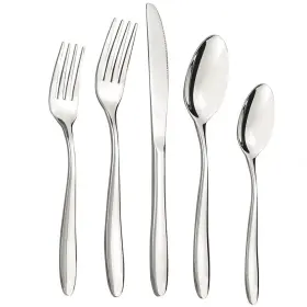 Ramddy 751450466426 50 Pieces Silverware Set Service For 10 Stainless Steel Cutlery Dinner T