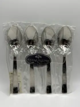 Reed & Barton 034641036449 4 And Heritage Regent Stainless Steel Soup Spoons Flatware Glossy Reed & Barton 034641036449 4 And Heritage Regent Stainless Steel Soup Spoons Flatware Glossy