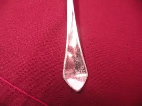 2628924 Reed & Barton And Beau Vallon Slotted Pierced Serving Spoon 8 7/8 Ge3 #3