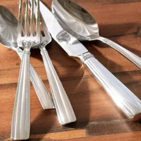 8032008 Reed & Barton Open Box - And Legacy Collection 65 Pc Crescendo Ii Flatware Set #3