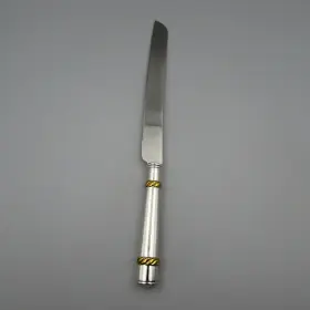 872549 Reed & Barton 872549/no And Nickel Plate Roseland Challah Bread Knife N/o - Judaica