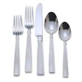 Ox-u3d8-bjk8 Reed & Barton And 18/0 Stainless Crescendo Ii - 5pc. Place Setting Service For One