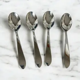 Retroneu 7401013 Esprit Demitasse Spoons Set Of 4 Stainless 18/8 Korea Espresso 4.5 Inch