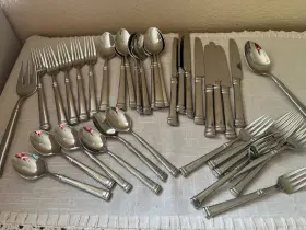 7505 Ricci Argentieri Bramasole Shiny Five Place Settings Serving Extra 36 Piece