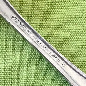 97177 Rogers Co./stanleyroberts Stanley Roberts Stainless Majesty Pattern Serving Spoon 8 1/8 Inch #97177 #3