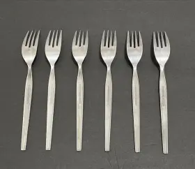 Isn392 Rogers Ins392 Stainless Japan Dinner Forks - Lot Of 6 #3