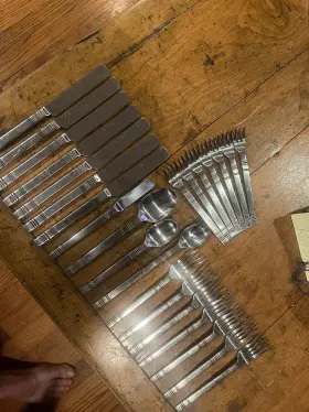 Srb40 Rogers 25 Pcs. Stainless Korea Silverware