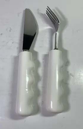 Rose 081918532104 Health Care Weighted Cutlery Arthritis 8oz Knife 3210
