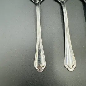 Rgl11 Royal Gallery Glossy 18/8 Stainless Pattern Set Of 8 Tablespoons Spoons #2