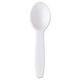Rpprts3000 Royal Polystyrene Taster Spoons White 3000/carton Rts3000