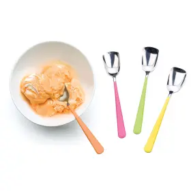 Rsvp International 053796107934 Endurance Stainless Steel Ice Cream Spoons Set Of 4 Assorted Colors #2
