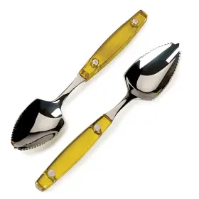 Rsvp International Gf-2sp Endurance Set Of 2 Grapefruit Spoon - 6ftft Everyday Kitchen And Dining Accessories