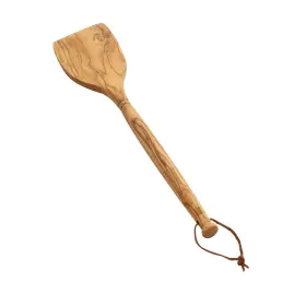 Sabatier 024131284573 Olivewood Turner Perfect For Flipping Scraping And Chopping Food 13.96 X
