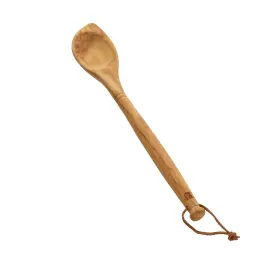 Sabatier 024131284641 Olivewood Corner Spoon And Scraper 14-inch