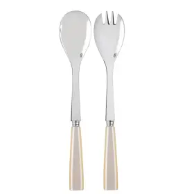 Sabre Paris 700068446419 - 2-piece Salad Servers 10.2 Inches Ic Ne Collection Stainless