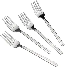 Saedy 758150393649 12 Piece Dessert Forks Stainless Steel Salad Fork Set