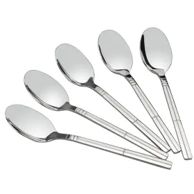 Saedy 758150393656 Stainless Steel Dessert Spoons 6.7 Inches 12 Piece Small For Des