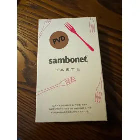 52553a55 Sambonet 014808874659 #52553a55 Taste Stainless Steel Cake Forks 6 Piece Set Nib #2