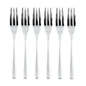 52553a55 Sambonet 014808874659 #52553a55 Taste Stainless Steel Cake Forks 6 Piece Set Nib