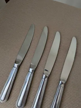 Stkx12 Sant Andrea Snever/stkx12 Set Of Four - Stainless Flatware Verdi Steak Knives