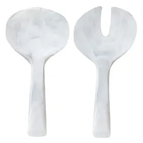 Santa Barbara Design Studio 195002172487 Table Sugar Indoor/outdoor Resin Serveware Set Of 2 Salad Servers