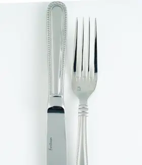 /schott Zwiesel 313054451460 Caviar 18/10 Stainless Steel Flatware Table Fork Set Of 12 #2
