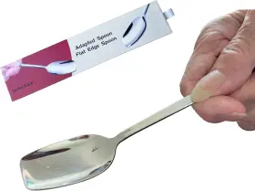 Senior Care Innovation 313046233234 Silverware Adaptive Spoons For Parkinsons - Utensils Elderly Disabled Adu