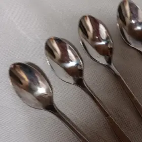Seo12 Serco Iced Tea Spoons 4 Stainless Steel 7.5 Inch Textured Handle #3