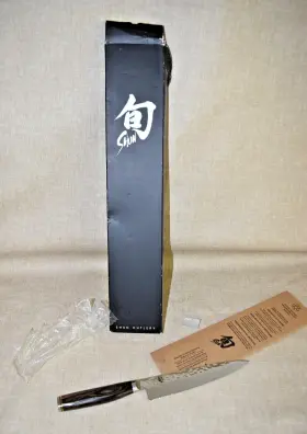 Tdm0722 Shun New Premier Serrated Utility Knife 6.5 Inch