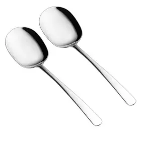 Spoons-001 Siaiqiang Extra Large Serving Spoons Set Foodgrade 18/8 Stainless Steel 9.8 9.8inch 2