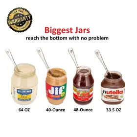 Simple Preading 195893615414 Stainless Steel Spreader Knife Spatula For Peanut Butter Jelly Chocolate #3