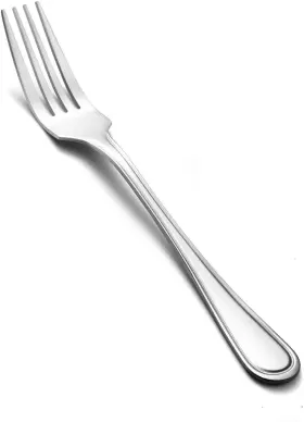 Snamonkia 726084667273 Dinner Forks Set Of 6 8 Inches 18/0 Large Table Stainless Stee