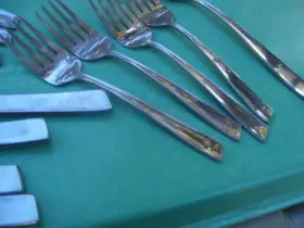Coo2 Sohnaco Soo2 15 Pieces Vintage Stainless Japan C Oo2 Very Good Lot #2