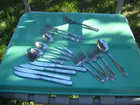 Coo2 Sohnaco Soo2 15 Pieces Vintage Stainless Japan C Oo2 Very Good Lot
