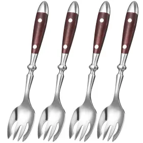 47yxg01yytu156wx Solustre 4pcs Sporks Stainless Steel Reusable Metal Spork Ice Cream Spoons Salad Forks