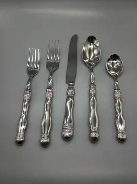 Southern Living At Home 40588 Gallery 5-piece Place Setting Stainless Flatware