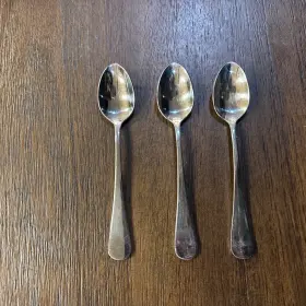 Sp23 Splendide Cirrus Teaspoons 18/10 Stainless Steel Korea 8 Inch Set Of 3