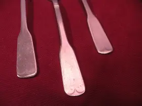 Srb140 Stanley Roberts Set 3 Rogers Stainless Steel Salad Forks 6 1/4 Inch #3