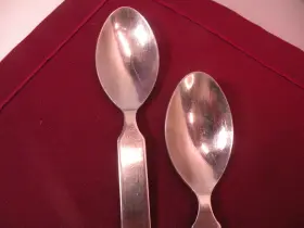 Srb165 Stanley Roberts Set Of 2 Stainless Steel Serving Spoons 8 1/4 Inch #2