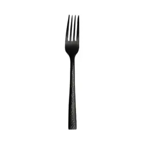 5736sx021 Steelite Varick Malcolm Hammered Black 8 Inch Dinner Fork - Dozen