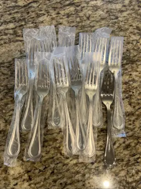 5743sx021 Steelite Folio Mason 18/10 Dinner Fork 1 Dozen - New Ships Free