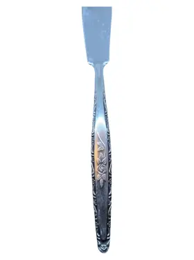 Syf2 Stylecraft Vtg Single Rose T&n Japan Stainless Flatware 26 Pieces Service 4