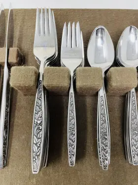 Syf20 Stylecraft Stainless Japan Pattern 48 Pieces Knife Fork Spoon #2