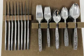 Syf20 Stylecraft Stainless Japan Pattern 48 Pieces Knife Fork Spoon