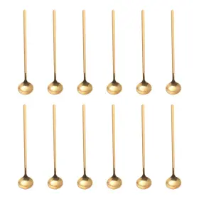 Sweejar 942421901587 12 Pcs Coffee Spoons 18/8 Stainless Steel Espresso 6.7 Inches Vogue