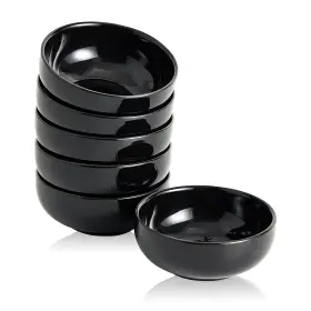Kyb008 Swuut Ceramic Pinch Bowls 2.5 Oz Mini Prep Dip Bowl Set Small Dipping Salsa Charcut
