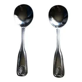 4655825 Sysco Flatware Two Stainless Steel Silver Color Spoons Part Number #2